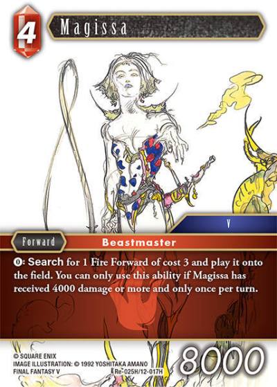 Magissa Re-025H/12-017H Legacy Collection Final Fantasy card