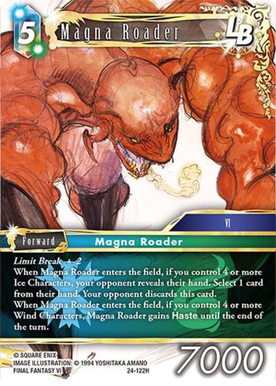 Magna Roader LB 24-122H Hidden Legends Final Fantasy card