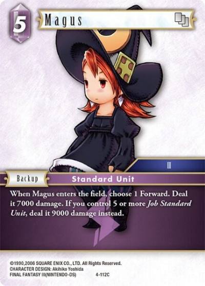 Magus 4-112C Opus IV Final Fantasy card