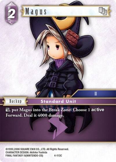 Magus 4-113C Opus IV Final Fantasy card