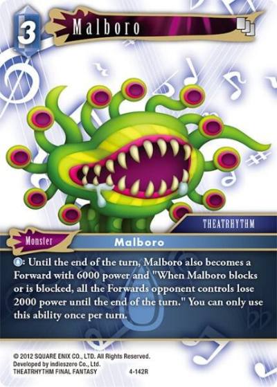 Malboro 4-142R Opus IV Final Fantasy card