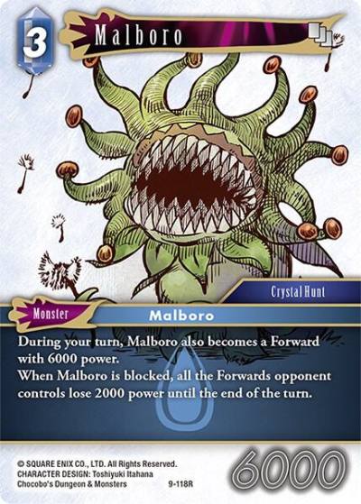 Malboro 9-118R Opus IX Final Fantasy card