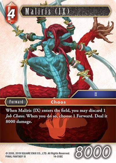 Maliris IX 14-018C Opus XIV: Crystal Abyss Final Fantasy card