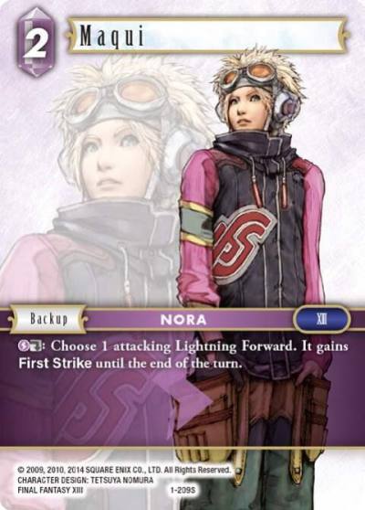 Maqui 1-209S Opus I Final Fantasy card