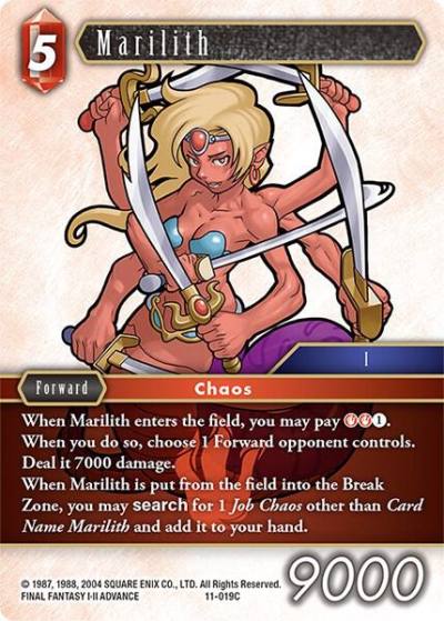 Marilith 11-019C Opus XI Final Fantasy card