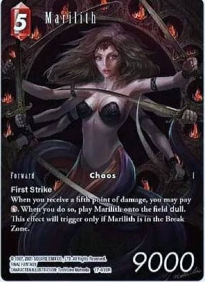 Marilith Full Art 17-019R Rebellion's Call Final Fantasy card