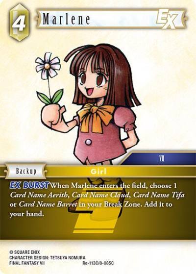 Marlene Re-113C/8-085C Legacy Collection Final Fantasy card