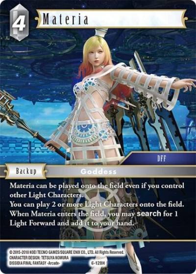 Materia 6-128H Opus VI Final Fantasy card