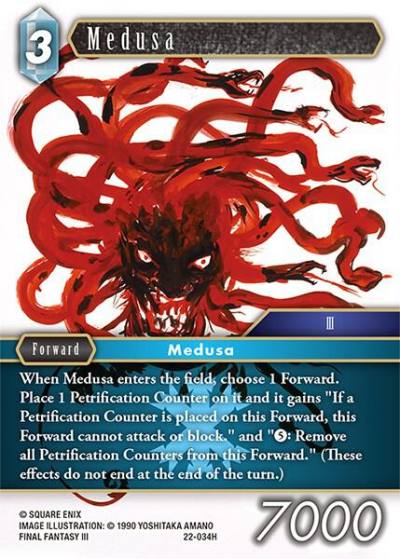 Medusa 22-034H Hidden Hope Final Fantasy card