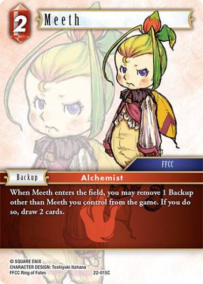 Meeth 22-015C Hidden Hope Final Fantasy card