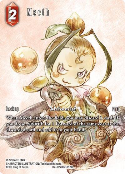 Meeth Full Art Re-027H/7-017H Legacy Collection Final Fantasy card
