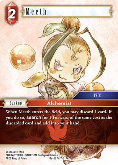 Meeth Re-027H/7-017H Legacy Collection Final Fantasy card