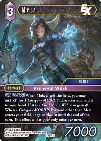 Meia EX 29-093L Blissful Eternity Final Fantasy card