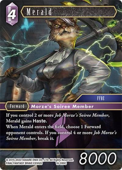 Merald 16-099C Emissaries of Light Final Fantasy card