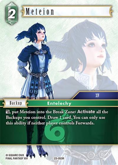 Meteion 23-053R Hidden Trials Final Fantasy card