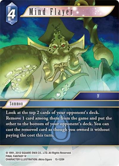 Mind Flayer 15-120H Crystal Dominion Final Fantasy card