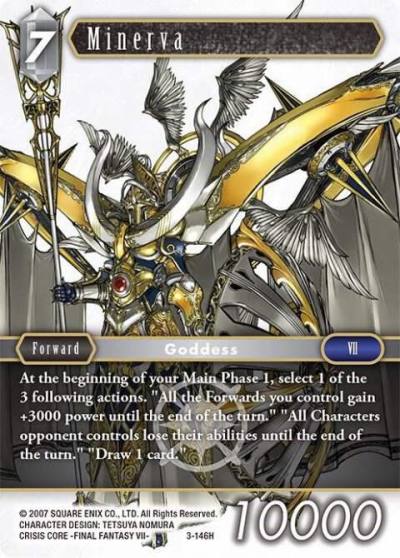 Minerva 3-146H Opus III Final Fantasy card