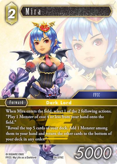 Mira 28-070C Dreamlike Oceans Final Fantasy card