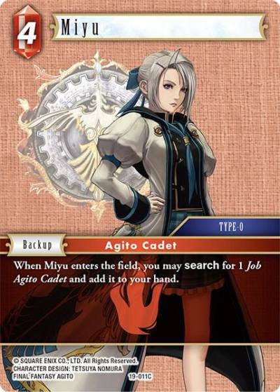 Miyu 19-011C From Nightmares Final Fantasy card