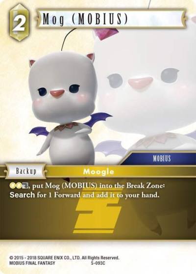 Mog MOBIUS 5-093C Opus V Final Fantasy card