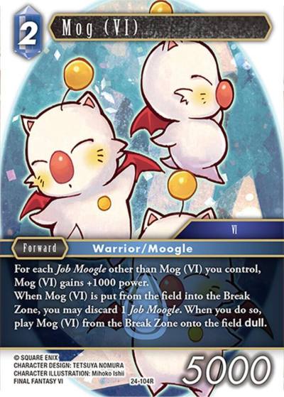 Mog VI 24-104R Hidden Legends Final Fantasy card
