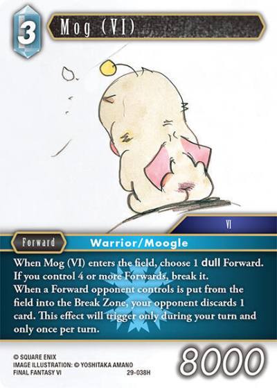 Mog (VI) 29-038H Blissful Eternity Final Fantasy card