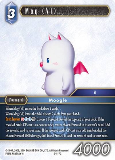Mog VI 9-117C Opus IX Final Fantasy card