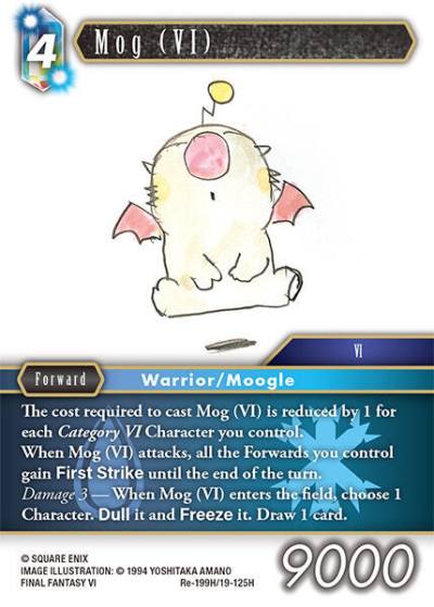 Mog VI Re-199H/19-125H Legacy Collection Final Fantasy card