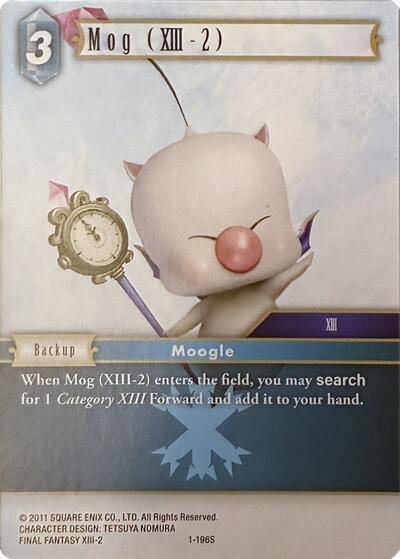 Mog XIII 2 1-196S Deck Exclusive Cards Final Fantasy card