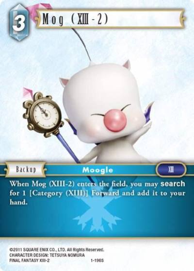 Mog XIII 2 1-196S Opus I Final Fantasy card