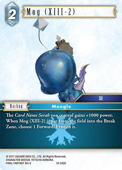 Mog XIII 2 10-042C Opus X Final Fantasy card