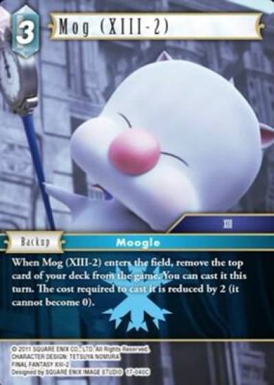 Mog XIII 2 17-040C Rebellion's Call Final Fantasy card
