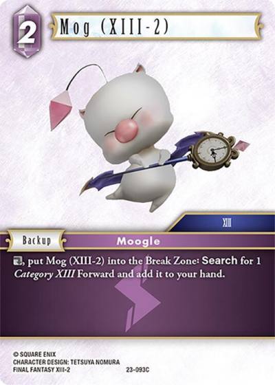 Mog XIII 2 23-093C Hidden Trials Final Fantasy card
