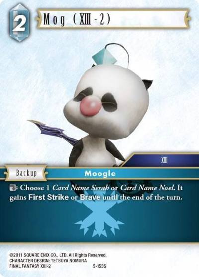 Mog XIII 2 5-153S Opus V Final Fantasy card