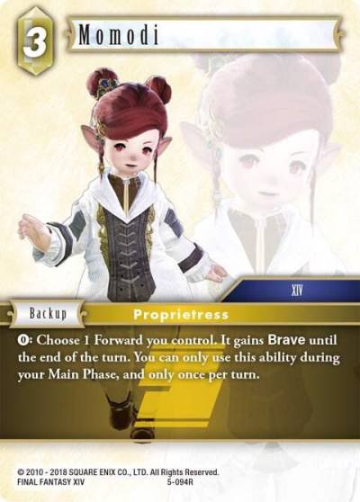 Momodi 5-094R Opus V Final Fantasy card