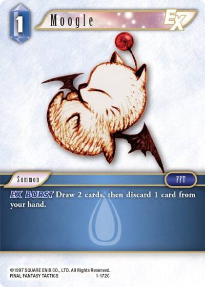 Moogle EX 1-172C Opus I Final Fantasy card