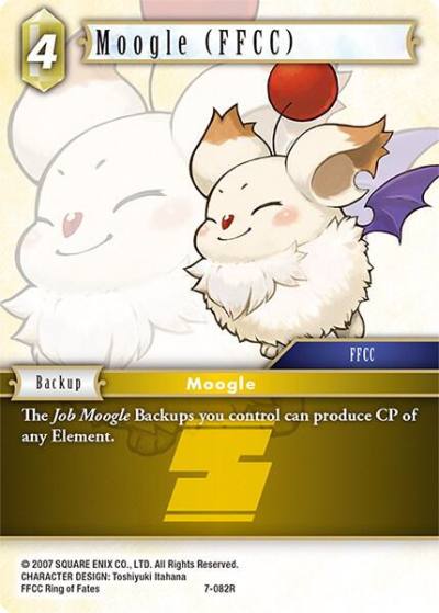 Moogle FFCC 7-082R Opus VII Final Fantasy card