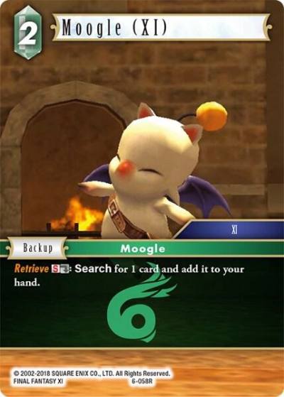 Moogle XI 6-058R Opus VI Final Fantasy card
