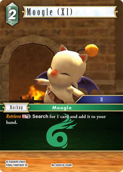 Moogle XI Re-082C/6-058R Legacy Collection Final Fantasy card