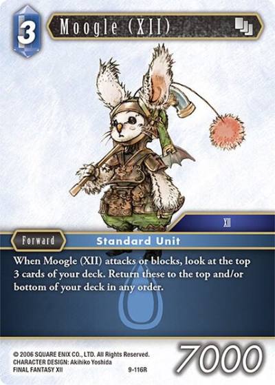 Moogle XII 9-116R Opus IX Final Fantasy card