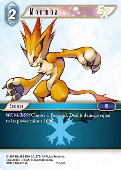 Moomba EX 2-045C Opus II Final Fantasy card
