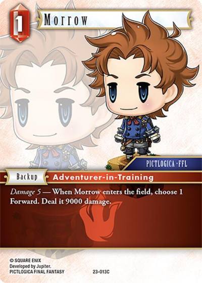 Morrow 23-013C Hidden Trials Final Fantasy card