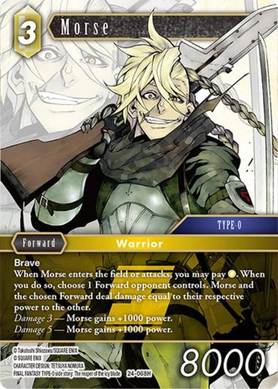 Morse 24-068H Hidden Legends Final Fantasy card