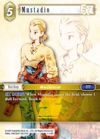 Mustadio 1-118R Opus I Final Fantasy card