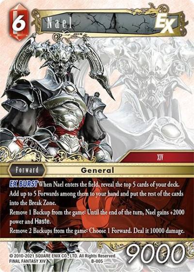 Nael EX B-005 Boss Deck: Chaos Final Fantasy card