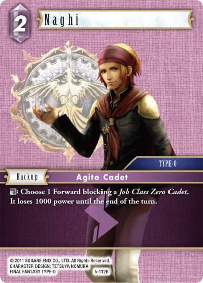 Naghi 5-112R Opus V Final Fantasy card