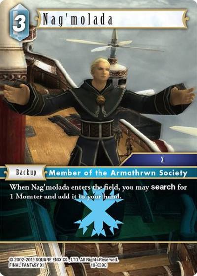 Nagmolada 10-039C Opus X Final Fantasy card