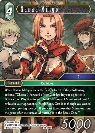 Nanaa Mihgo 22-048H Hidden Hope Final Fantasy card