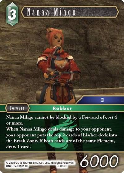 Nanaa Mihgo 5-064R Opus V Final Fantasy card