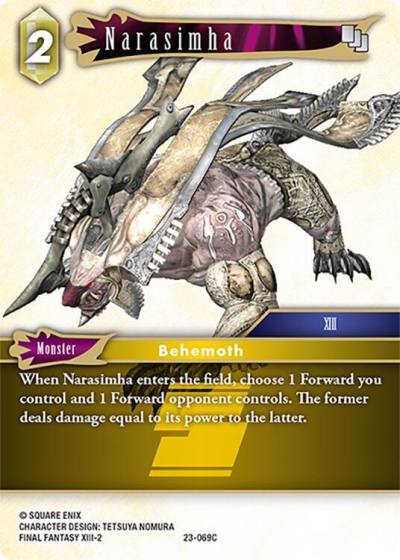 Narasimha 23-069C Hidden Trials Final Fantasy card